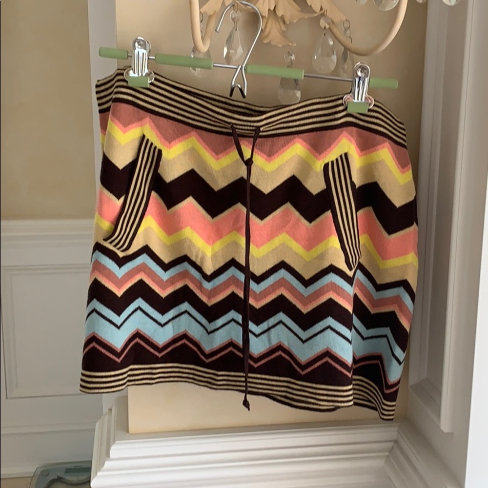 Missoni knit skirt